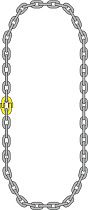 Строп цепной 6,3т-7м