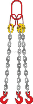 Строп цепной 2,12т-2,5м